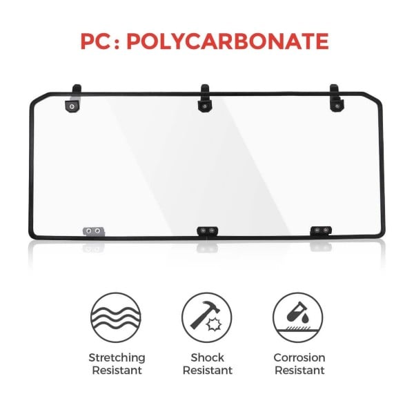 Kemimoto Polaris Ranger 500 / Crew 570 Midsize 570 Rear Windshield