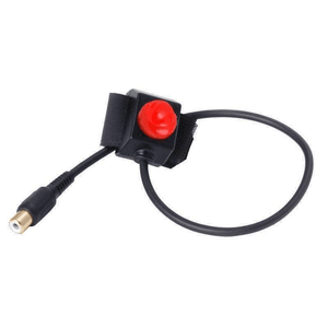 Rugged Radios Motorcycle Push to Talk (PTT) Velcro Mount with RCA Connector