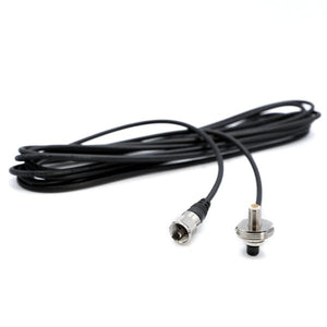 Rugged Radios 17 Ft Antenna Coax Cable with 3/8" NMO (TM) Thick Mount