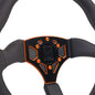 UTVMA Octane Leather Steering Wheel With Hub (Polaris, Can Am Models)