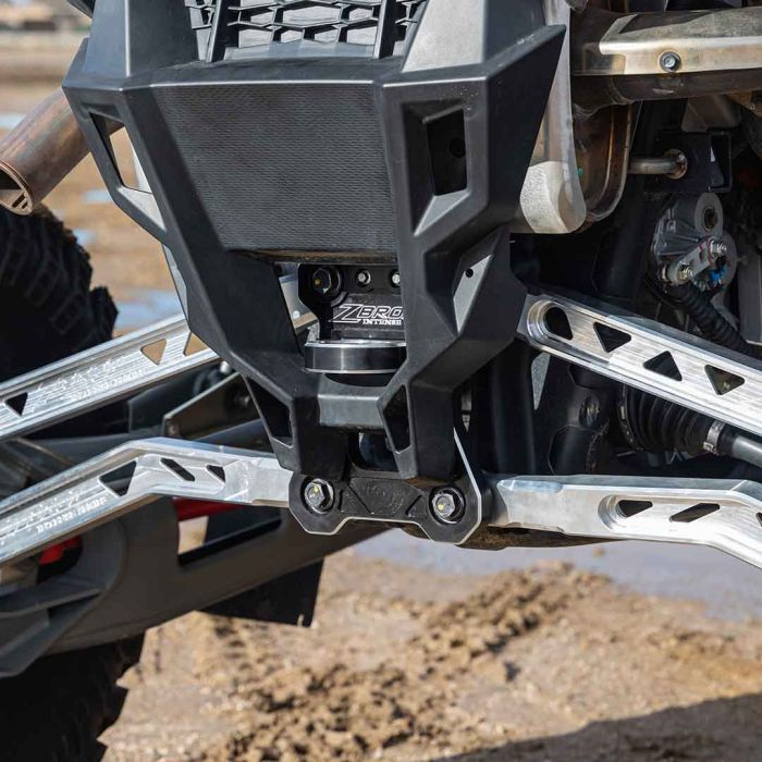 Zbroz Polaris RZR Pro R/ Turbo R Intense Series Billet Gusset Plate With Tow Ring