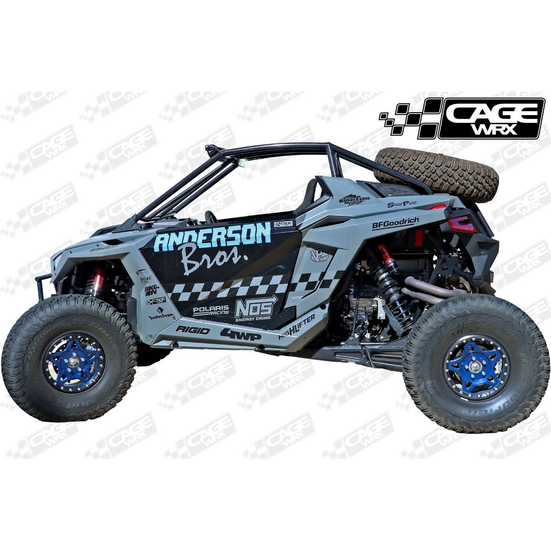 Polaris RZR Pro / Turbo R Spare Tire Carrier