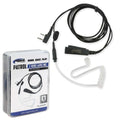 Rugged Radios 2-Wire Lapel Mic with Acoustic Ear Tube for Rugged Handheld Radios