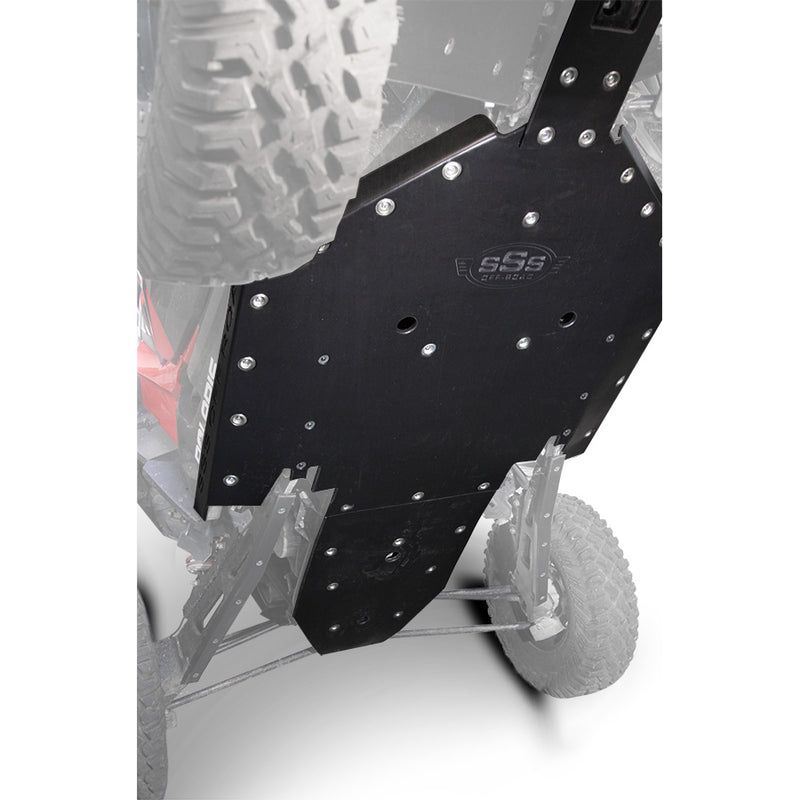 Polaris RZR XP Turbo UHMW Skid Plate