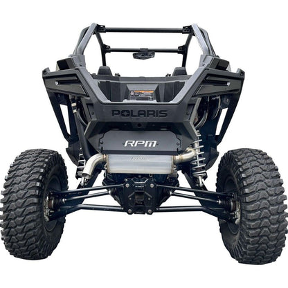 Polaris RZR Pro XP / Turbo R Rear Fascia Delete Shield / Muffler Cover