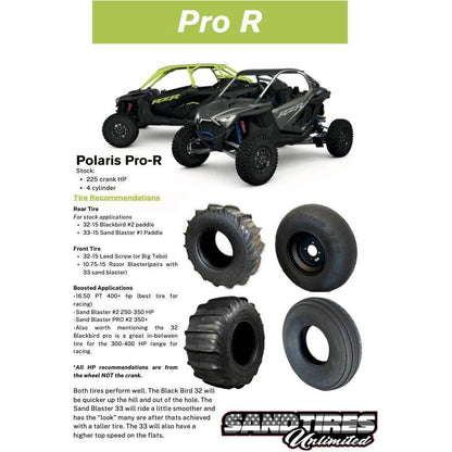 Padla Trak 13.00 Plus Rear Sand Tire