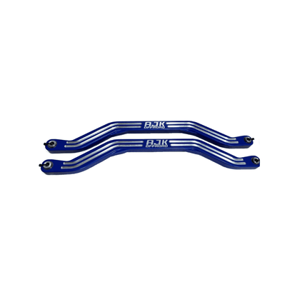 Polaris Pro R / Turbo R High Clearance Radius Rods by AJK Offroad Blue Lower 