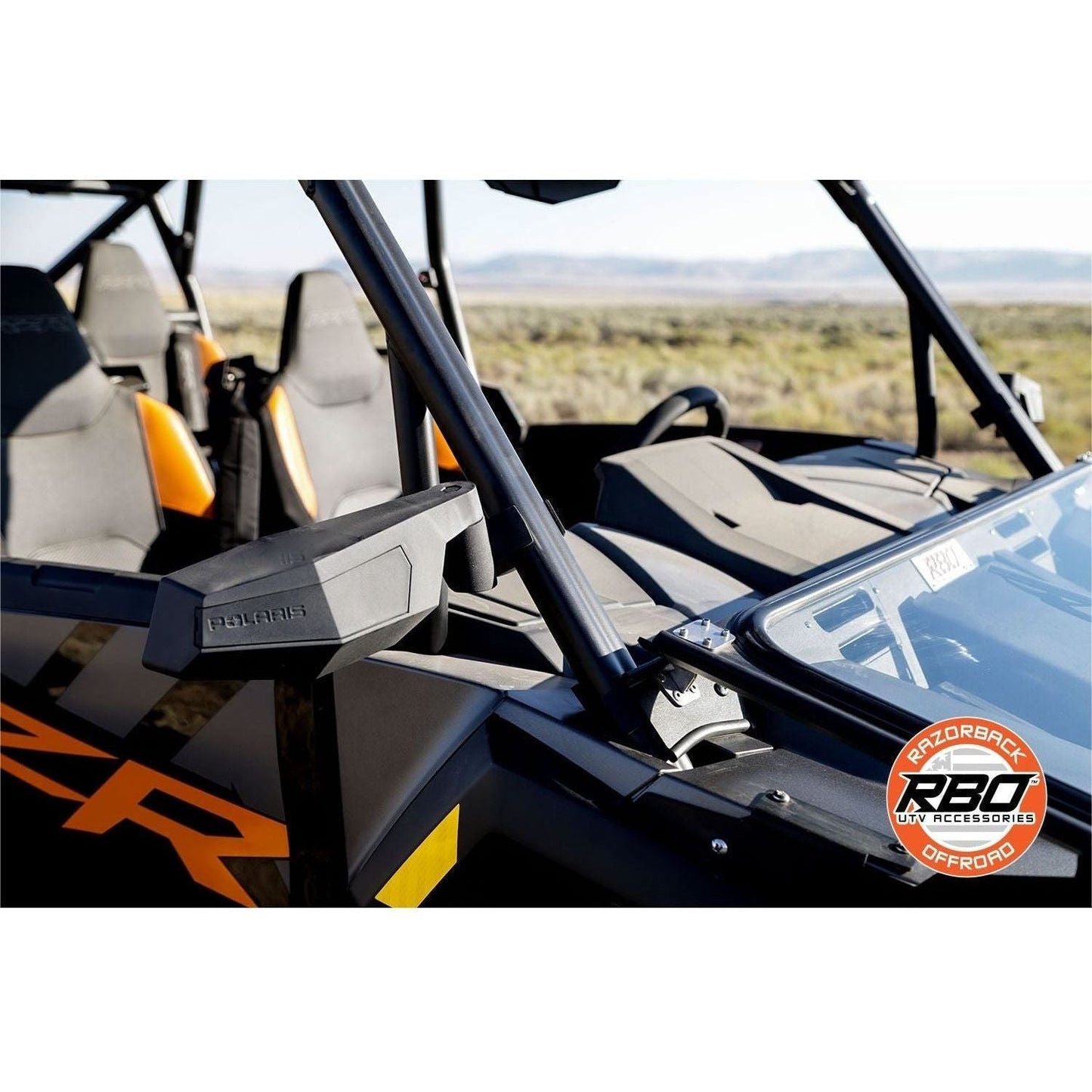 Polaris RZR XP Folding Windshield