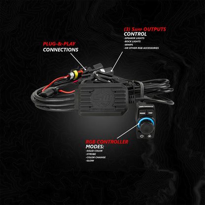 Can Am Maverick R Phase 4 V-Spec 1650 Watt 5 Speaker System
