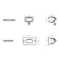 SR-M Series PRO Flush Mount Backup Light Kit