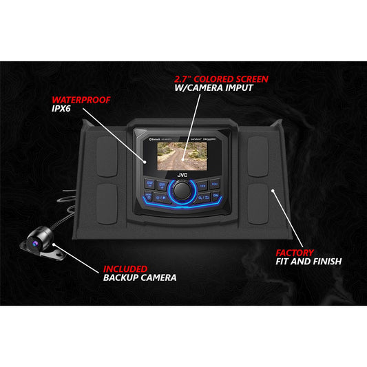 Polaris RZR A-Spec 5 Speaker Plug-&-Play Kit with JVC