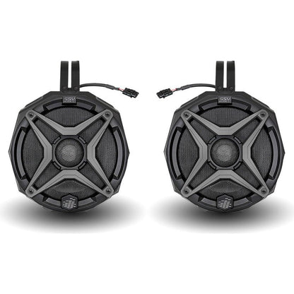 Polaris RZR Pro / Turbo R Ride Command 6.5" Cage Mount Plug-&-Play Speaker Pods