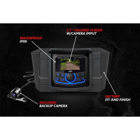 Polaris RZR Pro / Turbo R A-Spec 5 Speaker Plug-&-Play System with JVC