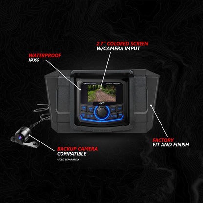 Polaris RZR Pro Series Phase-3 V-Spec 3-Speaker 1400watt System with JVC