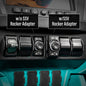 2025-UP Polaris® RZR Pro Series Snap-In Rocker-Switch Carling Adapter - 6pk