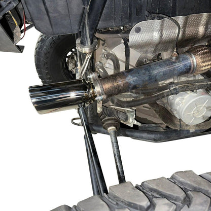 Polaris RZR XP Turbo / Turbo S Slip On Muffler Delete (Race Pipe)