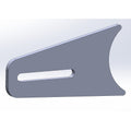 Rear Chase Light Bar Tabs for 1.75" Tube