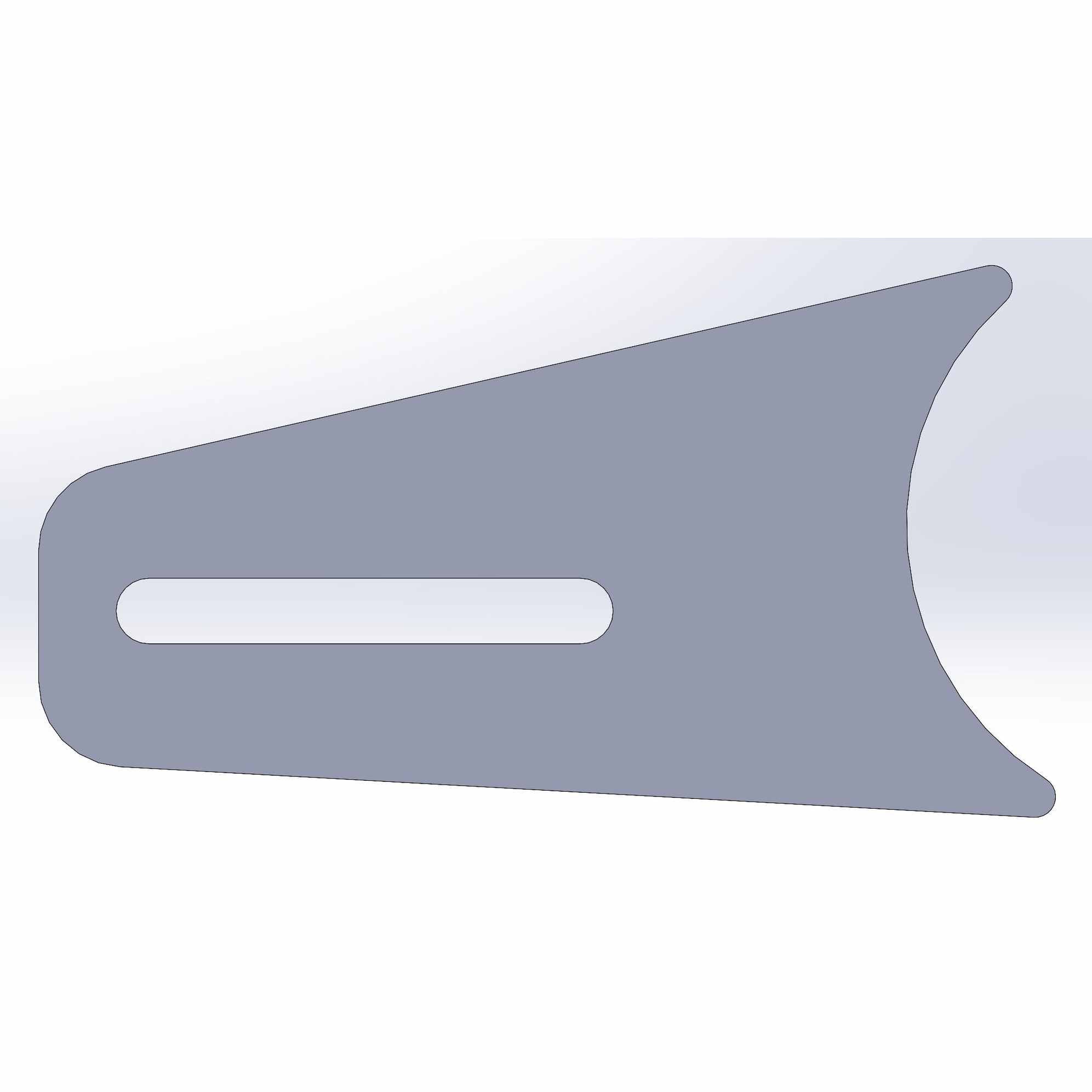 Rear Chase Light Bar Tabs for 1.75" Tube