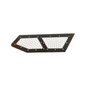 Vented Honda Talon Lower Doors by AJK Offroad Back of Vent Door in Silver Color