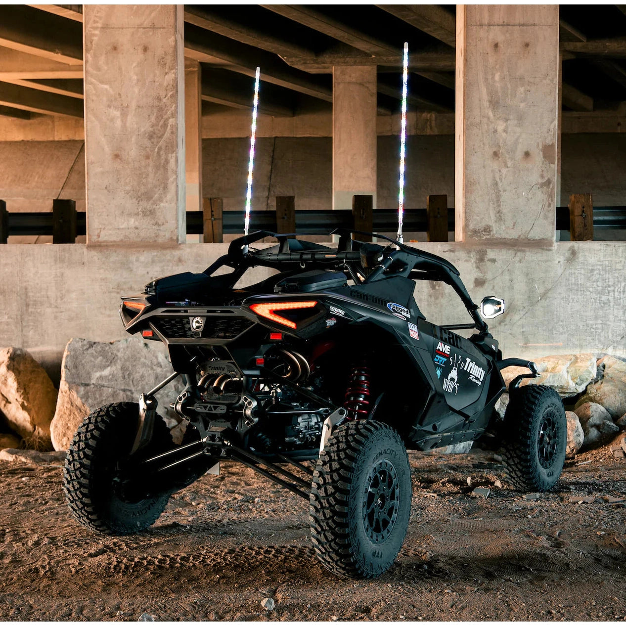 5150 Whips 187 LED Bluetooth Whips - Single