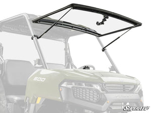 SuperATV '26+ Polaris Ranger 500 Scratch-Resistant Flip Windshield