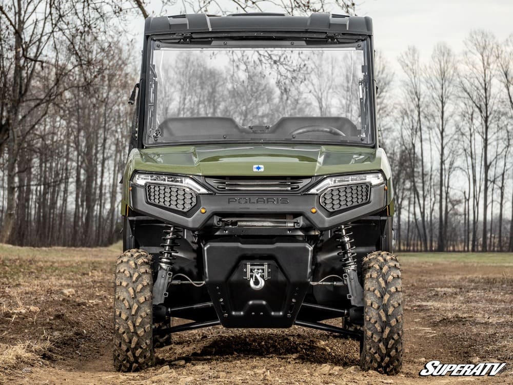 SuperATV '26+ Polaris Ranger 500 Scratch-Resistant Flip Windshield