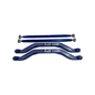 Polaris Pro R / Turbo R High Clearance Radius Rods by AJK Offroad Blue Both Rods
