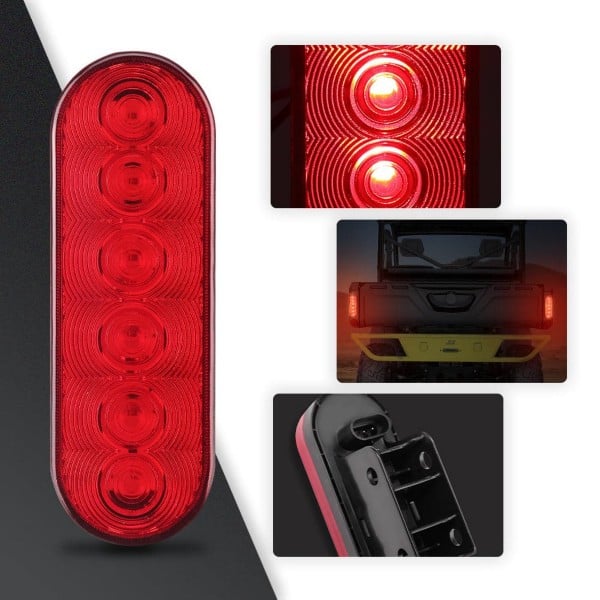 Kemimoto Can-Am Defender Tail Reverse Running Brake Stop Light