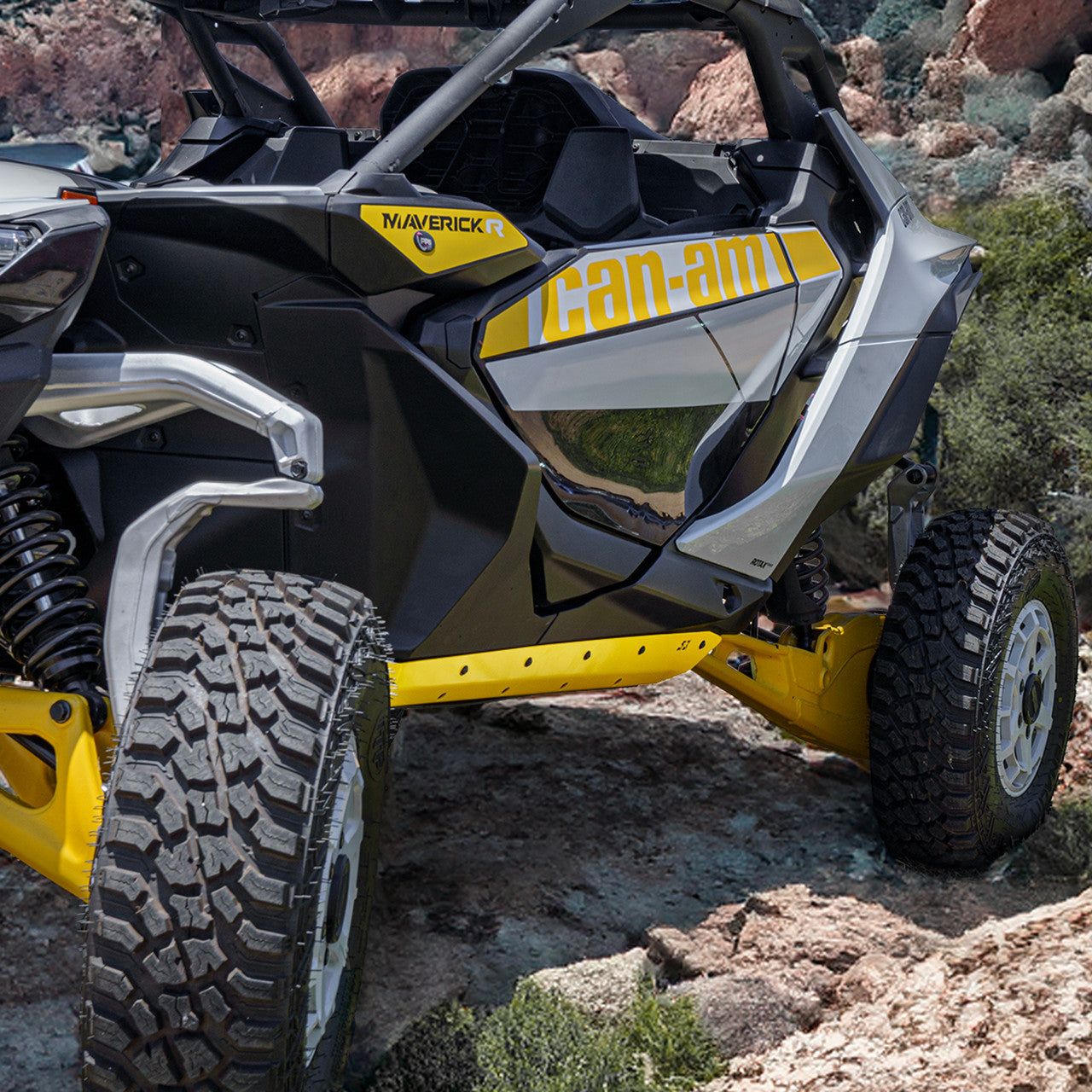 Can Am Maverick R Rock Sliders