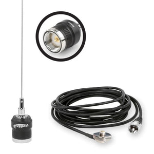 UHF Antenna Kit with 1/2 Wave No Ground Plane (NGP) Antenna &amp; NMO Mount