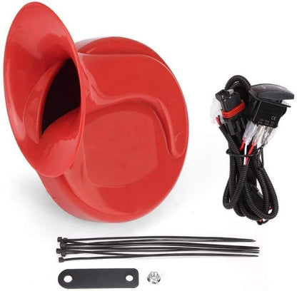 Kemimoto UTV Universal Horn Kit with Rocker Switch 12V