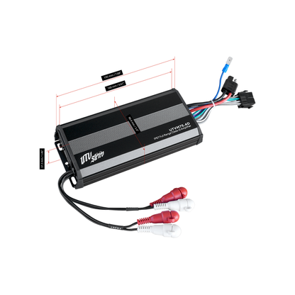 M-Series 4-Channel Amplifier