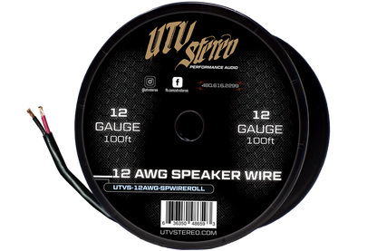 12 AWG Speaker Wire Roll - 12ft