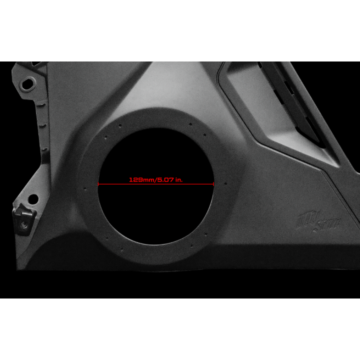 Can Am Maverick R 6.5" Dash Panel Speaker Mounts