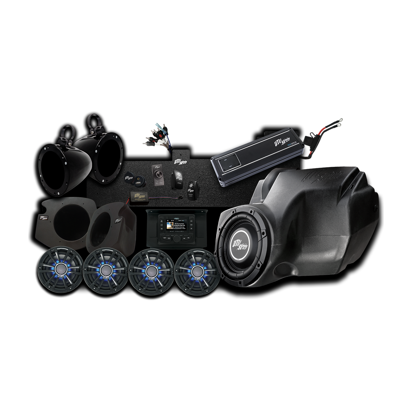 Polaris RZR Signature Series Stage 6 Stereo Kit