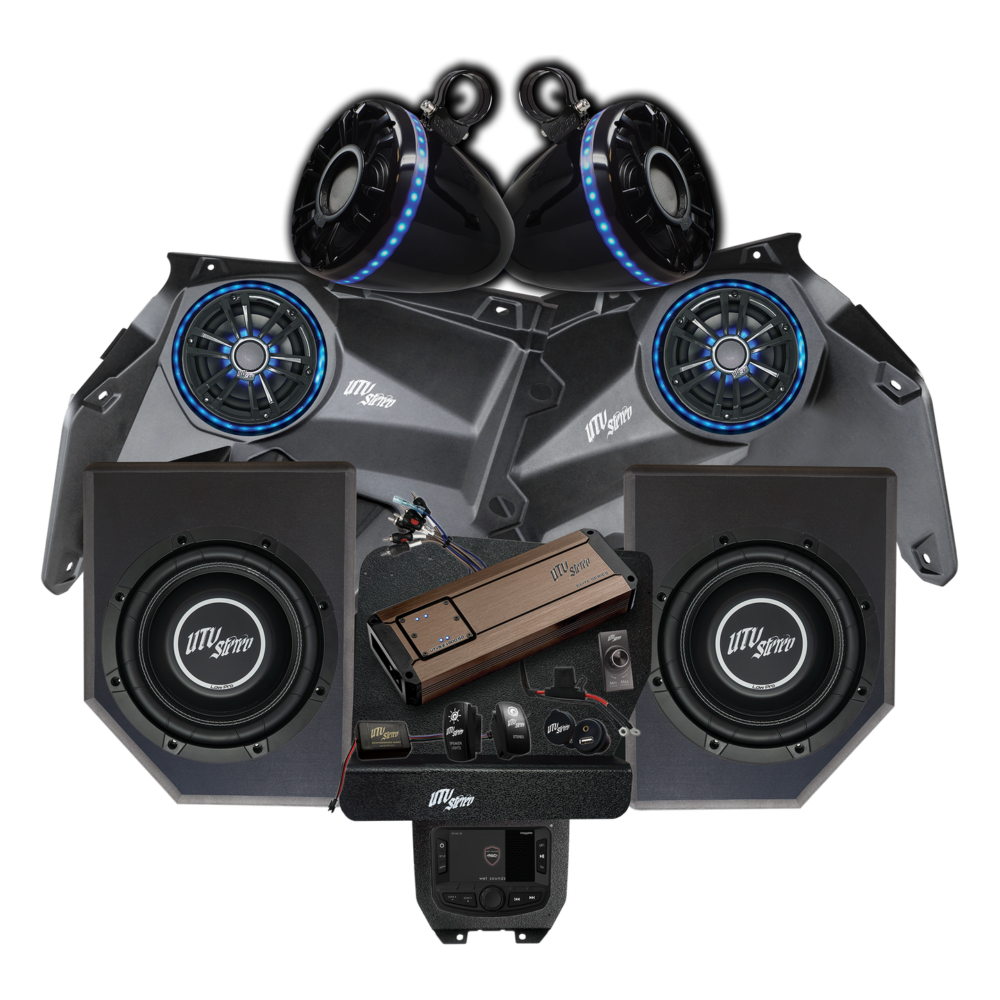 Can Am X3 Elite Series Stage 6 Stereo Kit