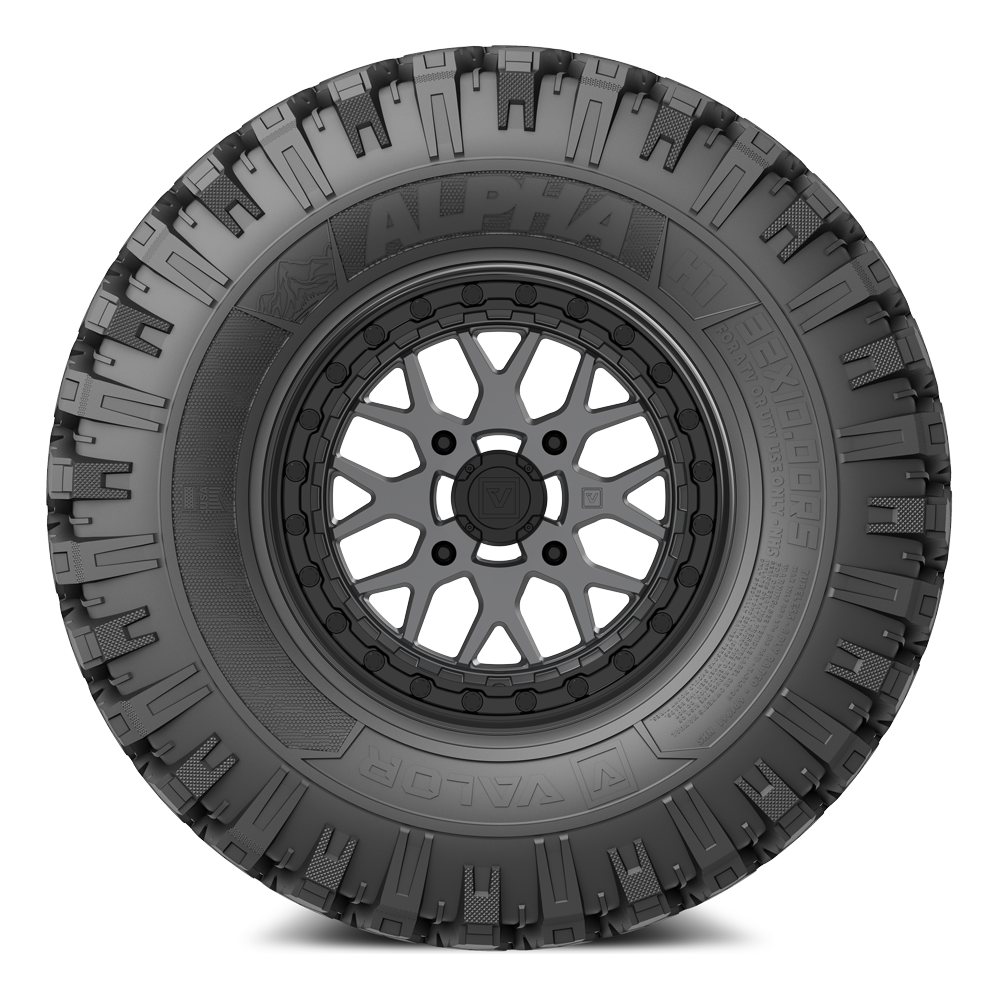 Alpha V07 (Graphite) Wheel & Tire Package