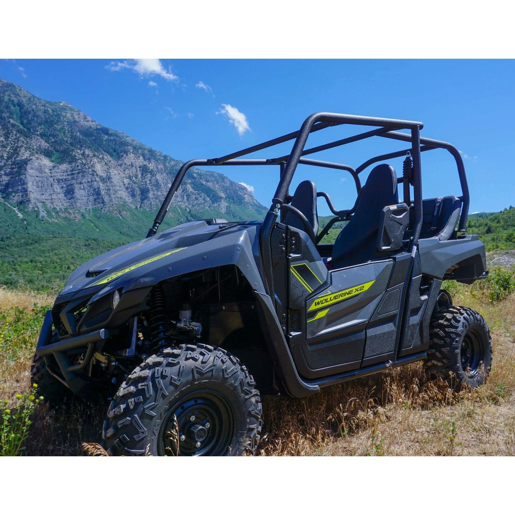 UTVMA Yamaha Wolverine X2 (2019-2020) Backseat & Roll Cage Kit