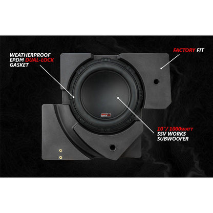 Can Am X3 V-Spec 5 Speaker Plug-and-Play System with JVC