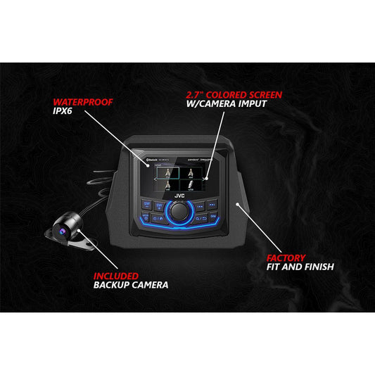 Can Am X3 V-Spec 3 Speaker Plug-and-Play System with JVC
