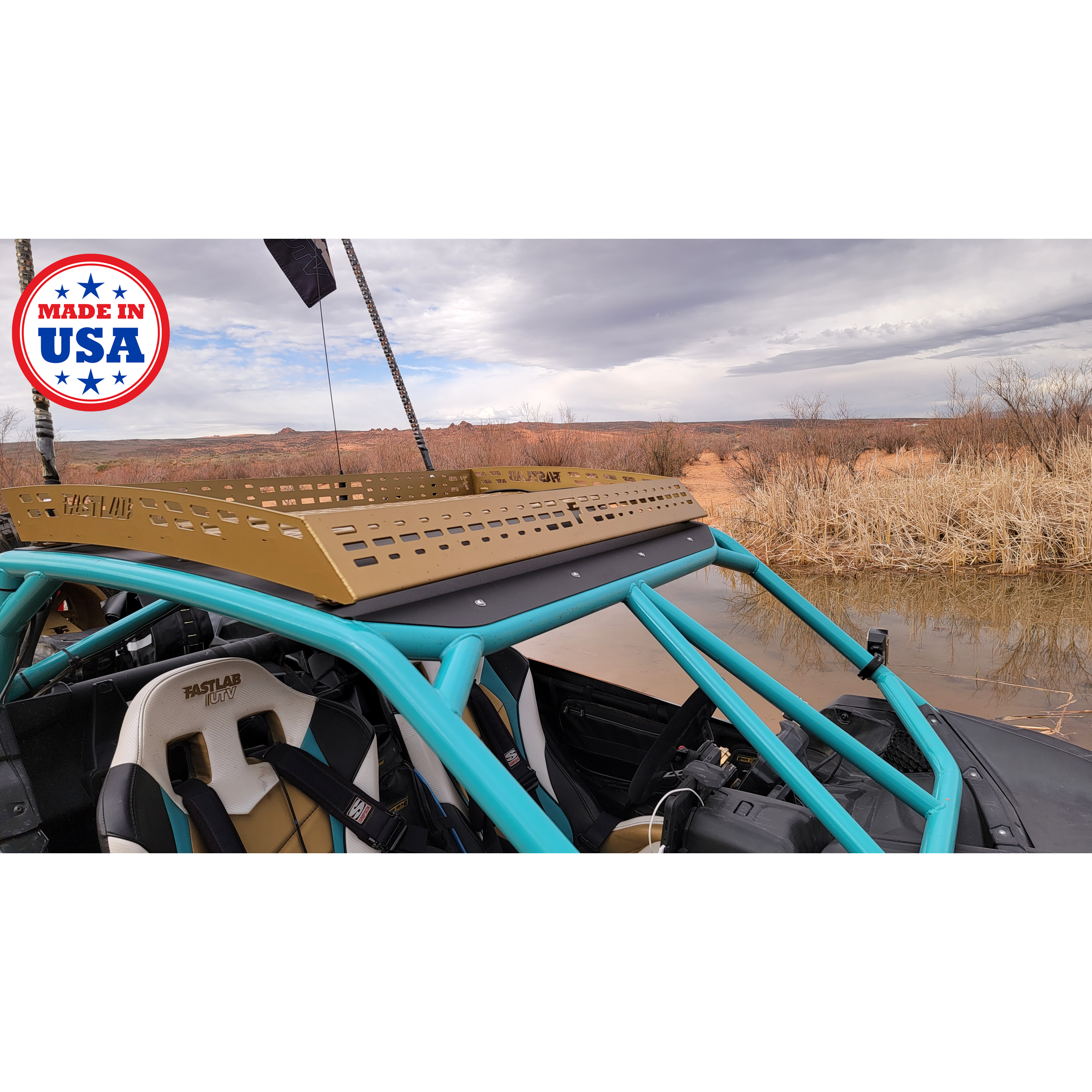 FASTLAB UTV Can-Am X3 Weld-it-Yourself Roof Rack for Radius Cage