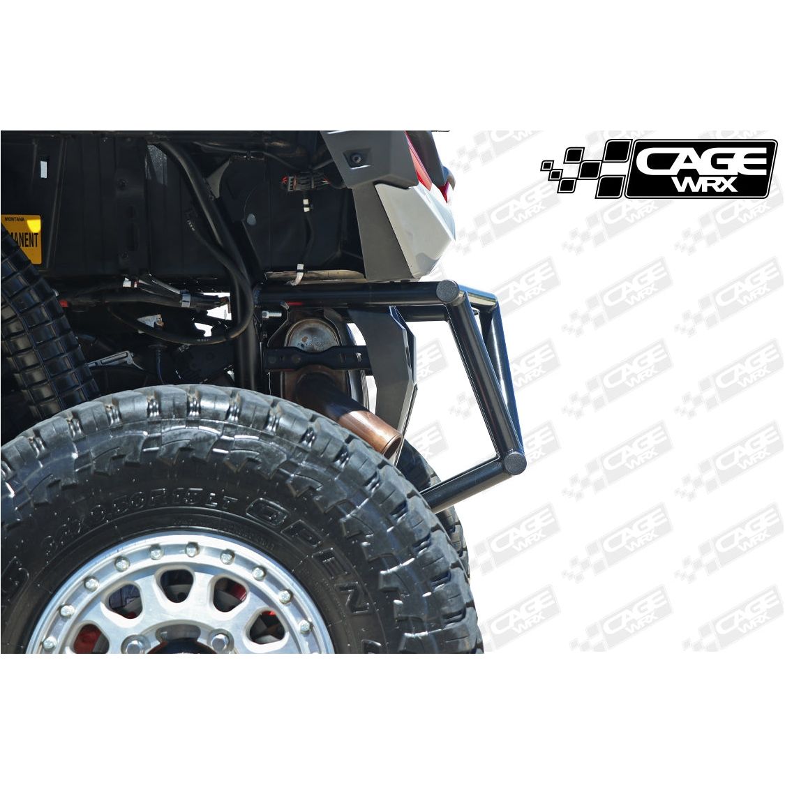 Polaris RZR Assembled Rear Bumper