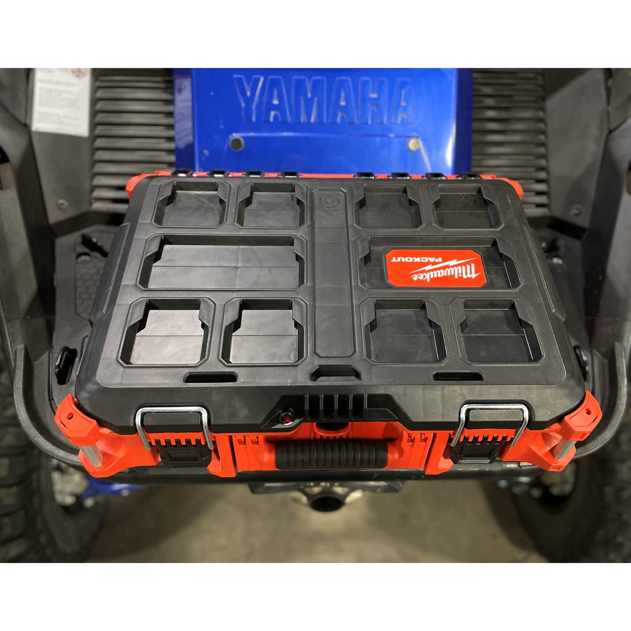 Yamaha YXZ Bed Milwaukee Packout Mount, Double by Fastlab
