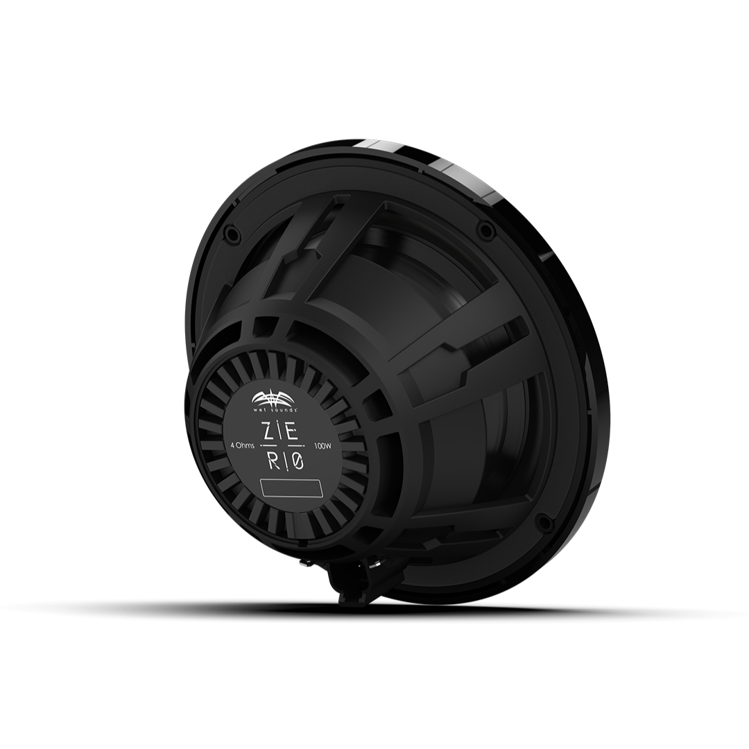 Zero Series 6.5" High-Output Component Style Coaxial Speakers (Pair)