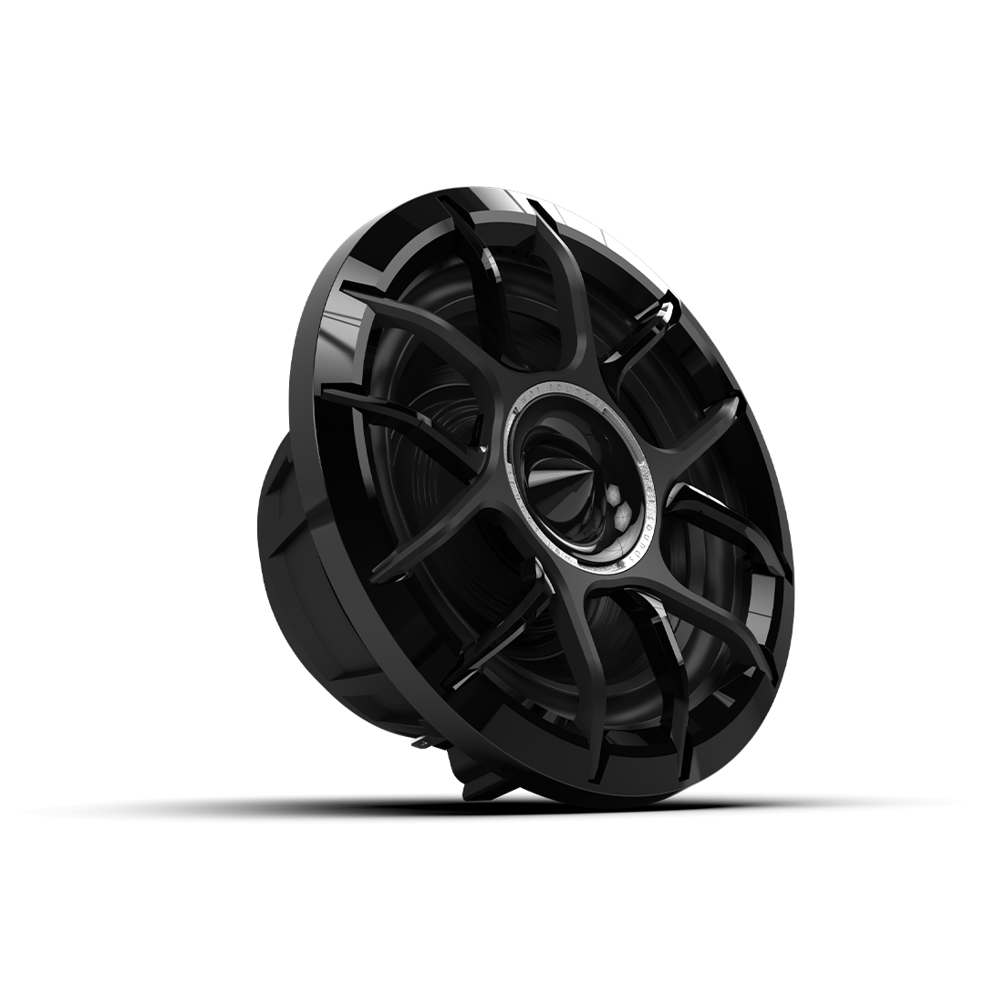 Zero Series 6.5" High-Output Component Style Coaxial Speakers (Pair)
