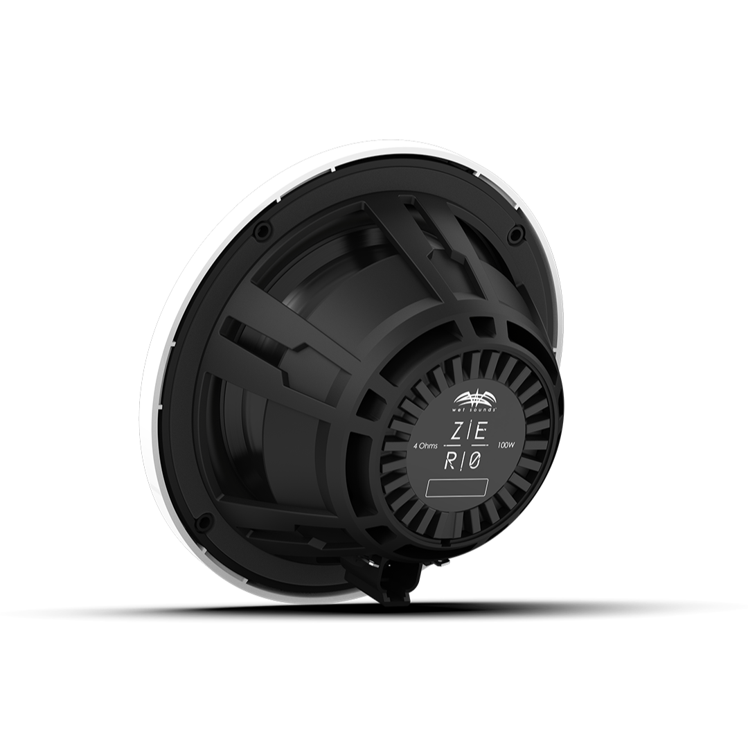 Zero Series 6.5" High-Output Component Style Coaxial Speakers (Pair)
