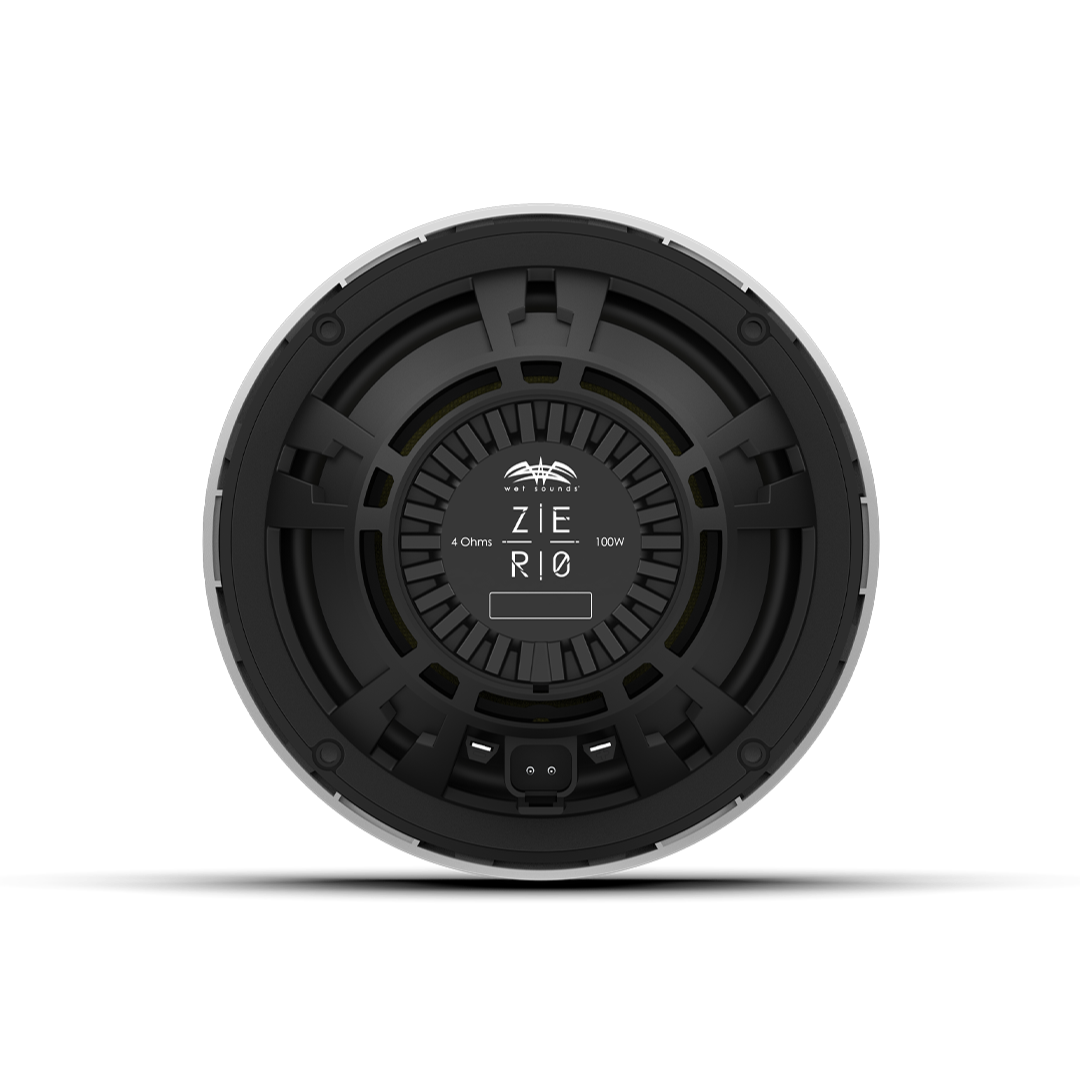 Zero Series 6.5" High-Output Component Style Coaxial Speakers (Pair)