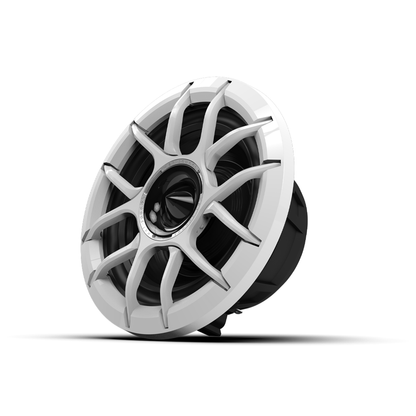 Zero Series 6.5" High-Output Component Style Coaxial Speakers (Pair)