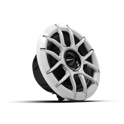 Zero Series 6.5" High-Output Component Style Coaxial Speakers (Pair)