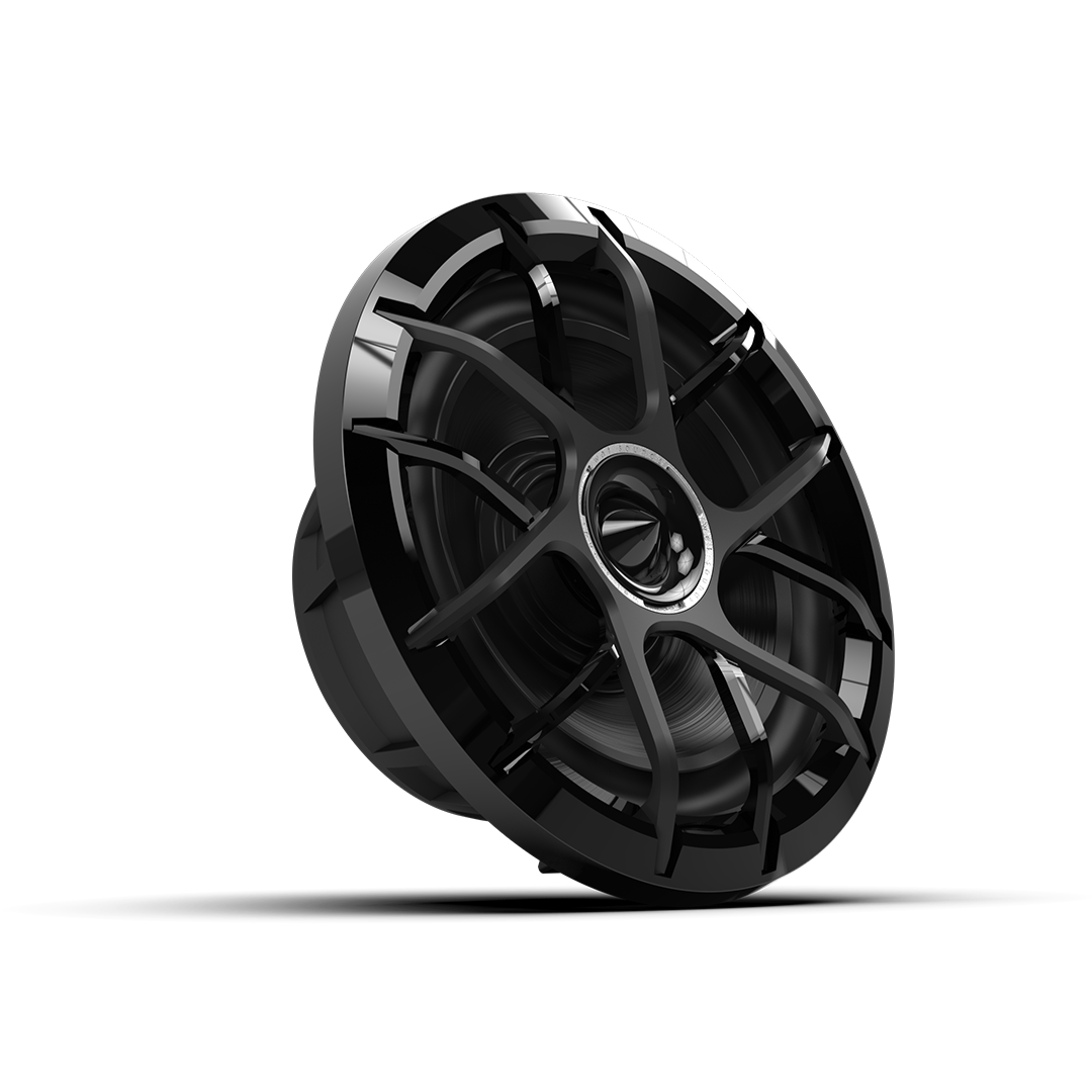 Zero Series 8" High-Output Component Style Coaxial Speakers (Pair)